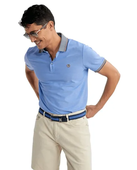 Polo Homme Tricolore MC