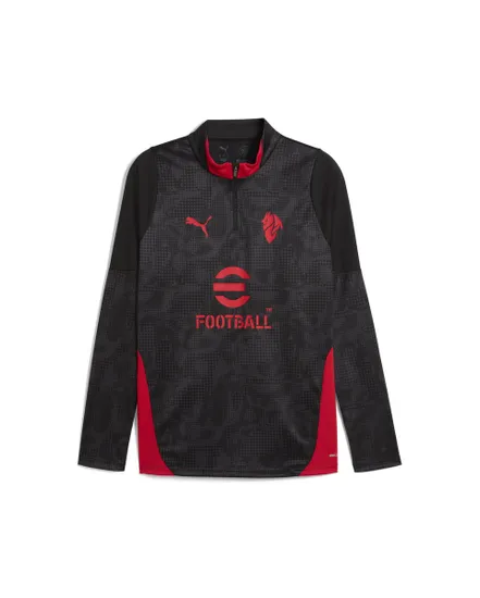 Haut d'entrainement Homme ACM TRAINING 1/4 ZIP Noir