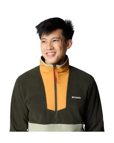 Polaire col zip Homme SEQUOIA GROVE HALF ZIP FLEECE Vert