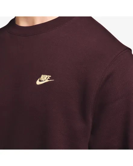 Sweat Homme M NK CLUB BB CREW Bordeaux