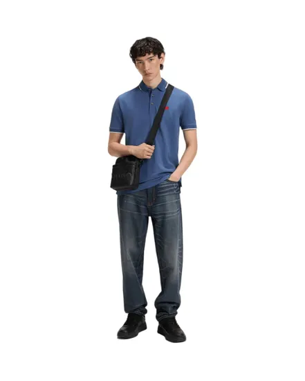 Polo Homme DERESINO232 Bleu Foncé