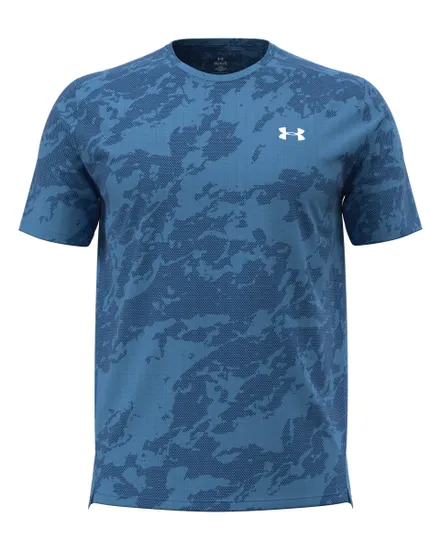 T-SHIRT DE TRAINING Homme UA TECH VENT JCQRD SS Bleu