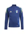 Haut col zip Enfant FIGC TR TOPY Bleu