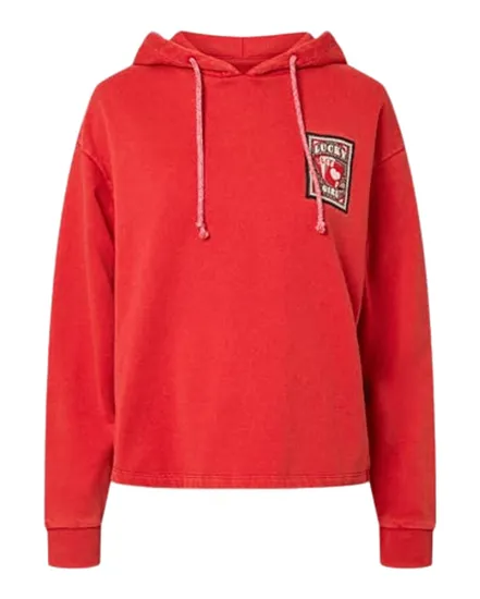 Sweat À Capuche Femme PCCHILLI LS Washed