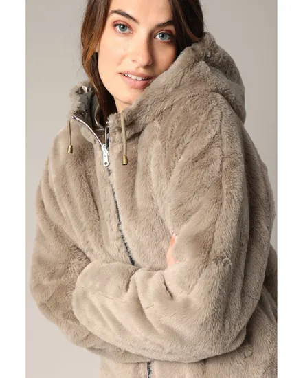 Manteau Femme ISSIA JK W Marron