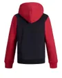 sweatshirt enfant JJELOGO BLOCKING SWEAT HOOD NOOS JR Rouge