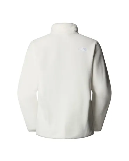 Polaire zip Femme W GLACIER FLEECE 1/4 ZIP JACKET Blanc