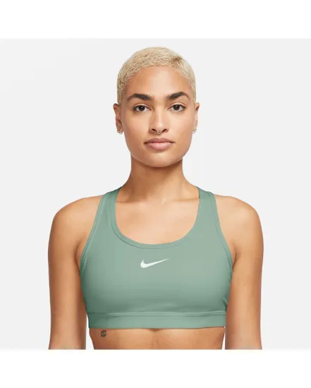 Brassière Femme W NK SWSH MED SPT BRA Vert