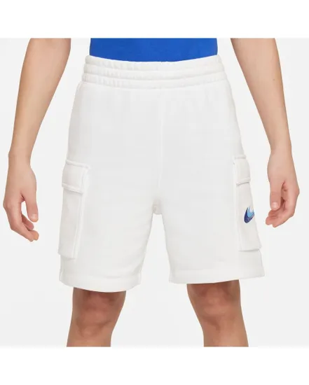 Short Enfant plus agé B NSW SI FLC SHORT Blanc