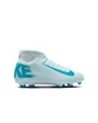 Crampons de football Enfant JR SUPERFLY 10 CLUB FG/MG Bleu