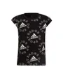 T shirt manches courtes Enfant G LOGO T ESS Noir