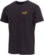 T-shirt Homme M ESS TAPE GOLD TEE Noir