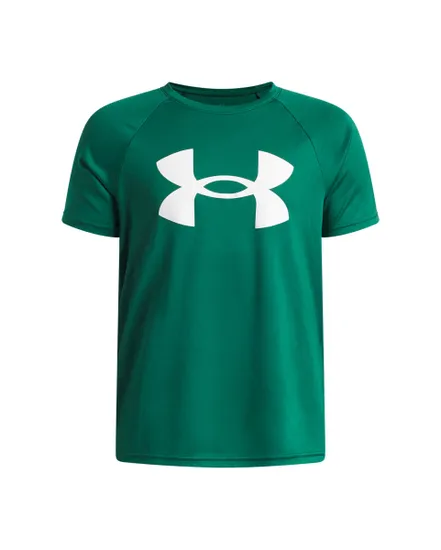 T-shirt Enfant UA TECH BIG LOGO SS Vert