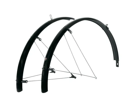 Kit de garde-boues avant/arrière 28 BLUEMELS BASIC 45 Noir