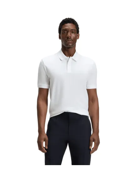 Polo Homme PALLAS Blanc Clair
