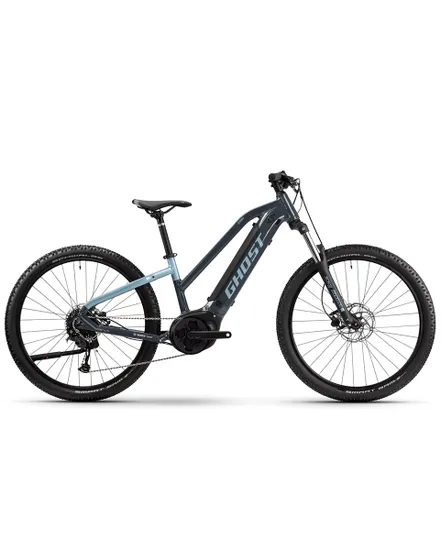 VTT électrique semi rigide Unisexe E-TERU MID Gris/Bleu