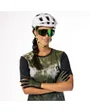 Maillot manches courtes Femme TRAIL FLOW Vert Sapin/Noir