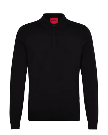 Polo manches longues Homme SAN PIPPO-CV Noir