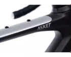 Vélo Gravel Unisexe ASKET CF 30 Noir/Argent