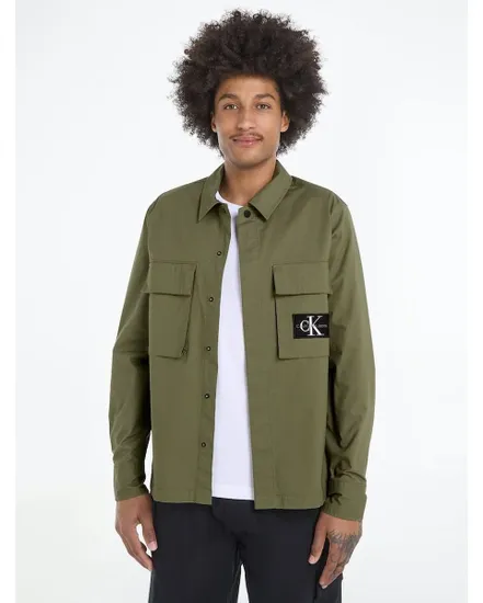 Veste Homme UTILITY OVERSHIRT Vert