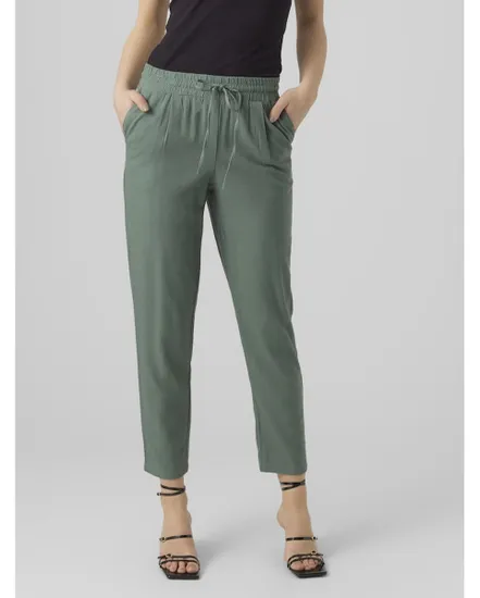 Pantalon Femme VMJESMILO MW Ankle Pants WVN NOOS