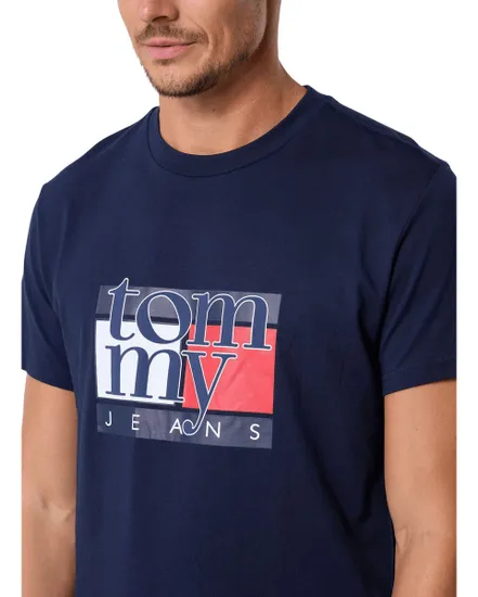 Tee Shirt Homme Slim Drapeau Tommy Jeans