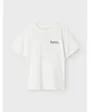 T-shirt Enfant NKMNOTTI SS NREG TOP PS Blanc