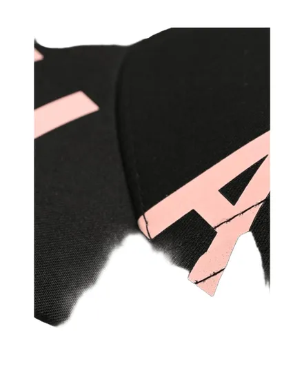 Casquette Homme Chabrand Noir Logo Rose