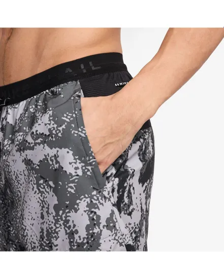 Short Homme M NK DF TRL STRIDE MB SHORT 7B Gris