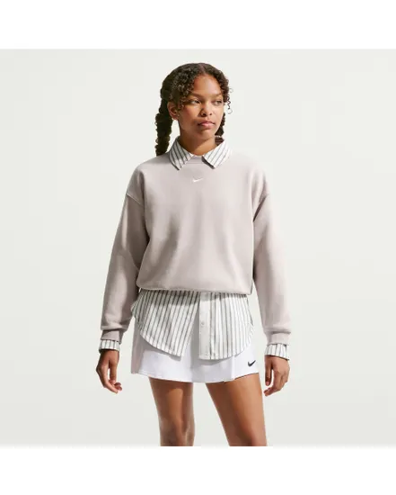 Sweat Fille Nike Studio Molleton Boxy
