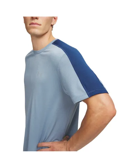 T-shirt Homme UA VELOCITI REFLCT SS Bleu