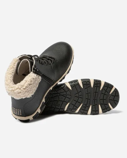 Bottines Femme BOTTILLON LACET Noir