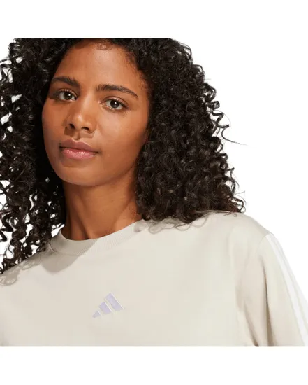 T-shirt Femme 3 Bandes Coton Ample
