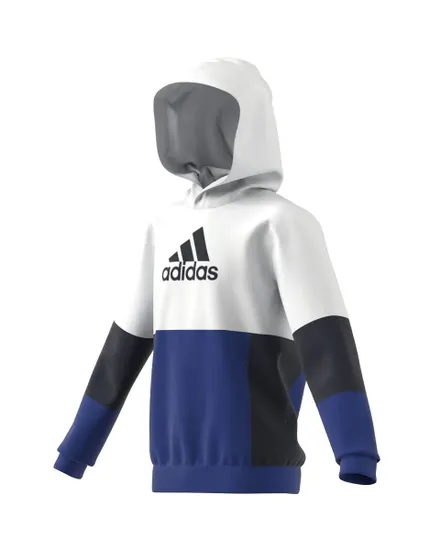 Sweat à capuche Enfant U CB HOODIE Blanc