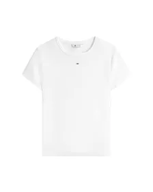 T-Shirt Femme TJW Slim Essential Rib SS Ext