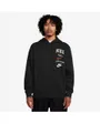 Sweat à capuche Homme M NK CLUB BB PO HDY STACK GX Noir