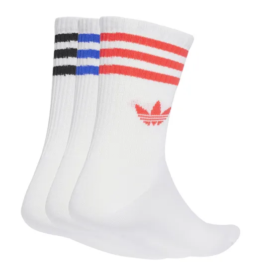 Lot de 3 paires de chaussettes 3S CREW S 3P Blanc