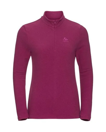 Haut zip manches longues Femme MID LAYER 1/2 ZIP ROY Rose