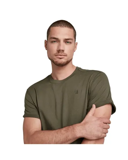 T-shirt col rond Homme LASH R T SS Vert