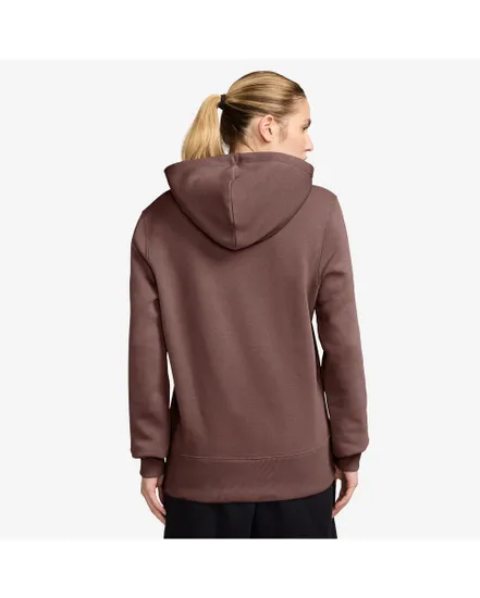 Sweat à capuche Femme W NSW PHNX FLC STD PO LOGO HDY Marron