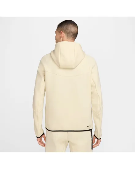 Sweat à capuche Homme M NK TCH FLC FZ WR HOODIE Beige