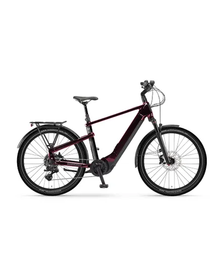 Vélo électrique trekking Unisexe YAKUN X10E UNISEX Bordeaux