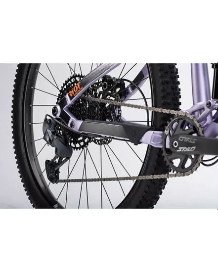 VTT tout suspendu Enfant RIOT YOUTH PRO Violet/Noir