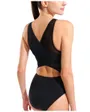 Maillot De Bain Une Pièce Femme Mesh Cross Back