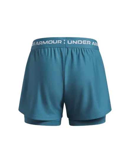 Short 2en1 Fille UA Tech Play Up