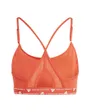 Brassière de sport Femme AER LS 3S Orange