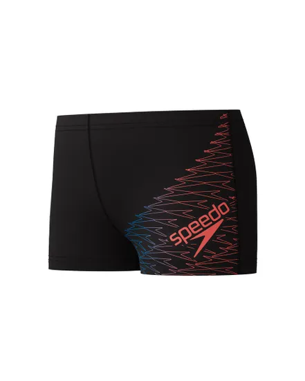 Short de bain Enfant ECO MEDLEY LOGO AQSH BLA/RED Noir