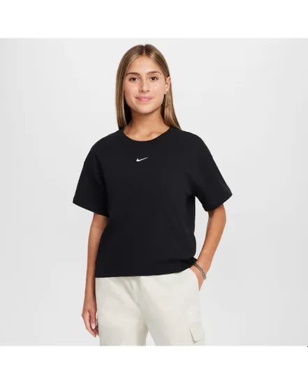 T-shirt Fille G NSW TEE BOXY ESSNTL LBR Noir