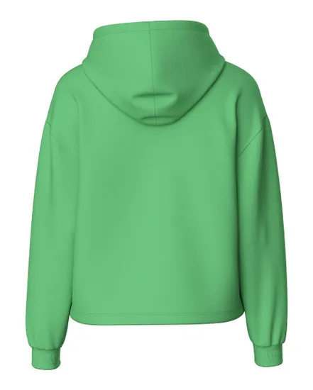 Sweat à capuche manches longues Femme PCCHILLI LS HOODIE NOOS BC Vert