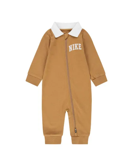 Pyjama Bébé NKN N NSW POLO COVERALL Marron